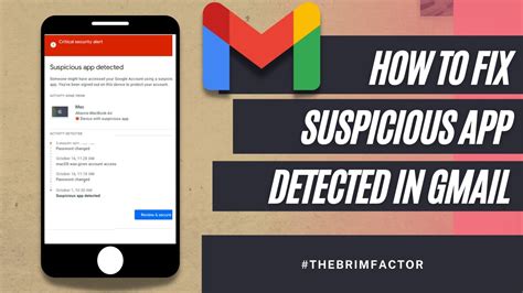 What does suspicious app detected mean?