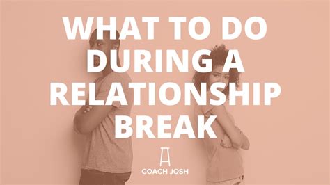 What does taking a break mean to a girl?