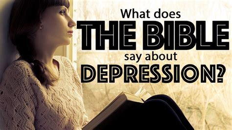 What does the Bible say about depression?