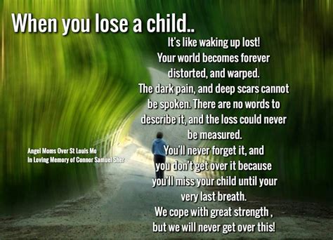 What does the Bible say about losing a child?