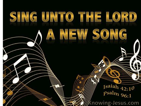 What does the Bible say about singing songs?