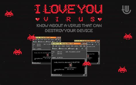 What does the ILOVEYOU virus do?