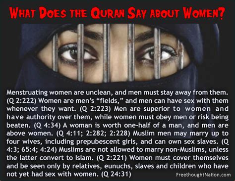 What does the Quran say about female?