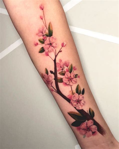 What does the Sakura tattoo mean?