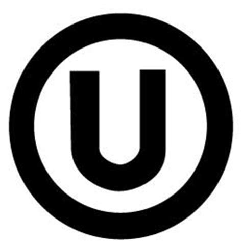 What does the U in a circle mean?