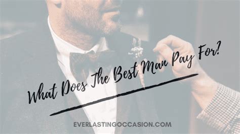 What does the best man pay for?