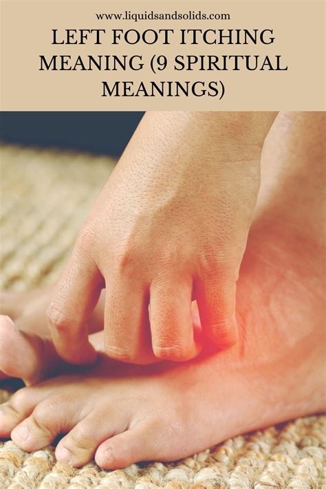 What does the left foot mean spiritually?