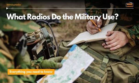 What does the military use for communication?