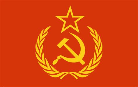 What does the sickle and hammer mean on the Russian flag?