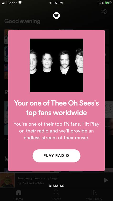 What does top 1% of listeners mean?