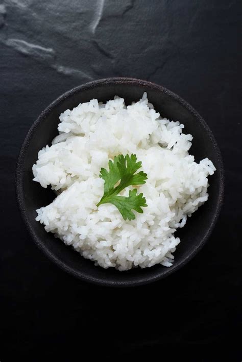 What does undercooked rice look like?
