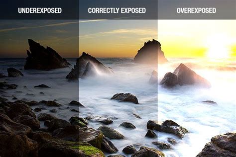 What does underexposure mean?