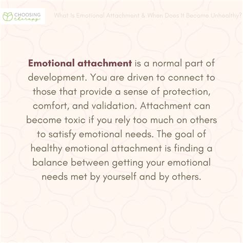 What does unhealthy attachment look like?