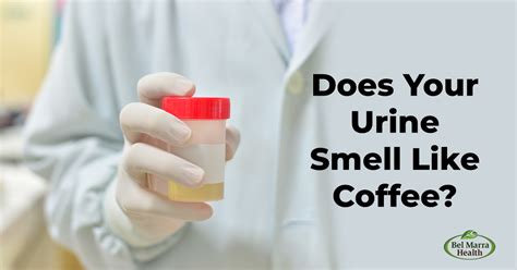 What does unhealthy urine smell like?