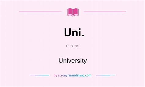 What does uni mean in a word?