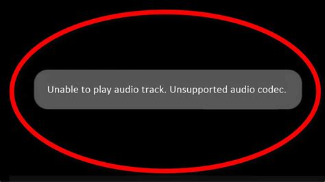 What does unsupported audio signal mean?