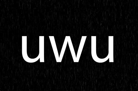 What does uwu mean dark?