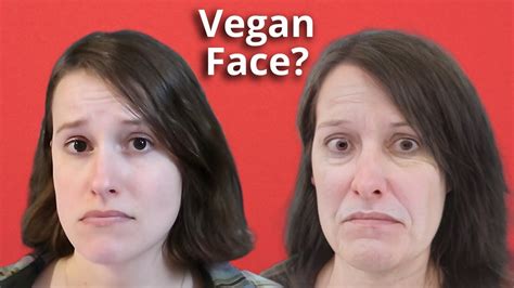 What does vegan face look like?