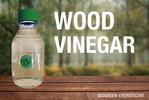 What does vinegar do to wood?
