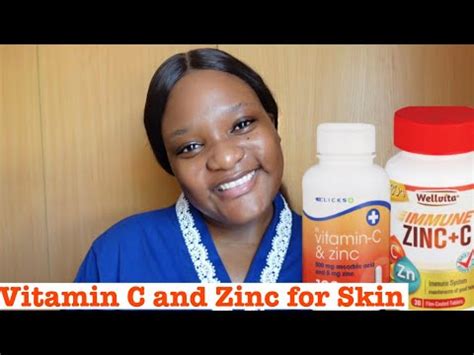 What does zinc pills do to your face?