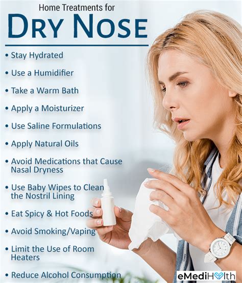 What dries up a runny nose the best?