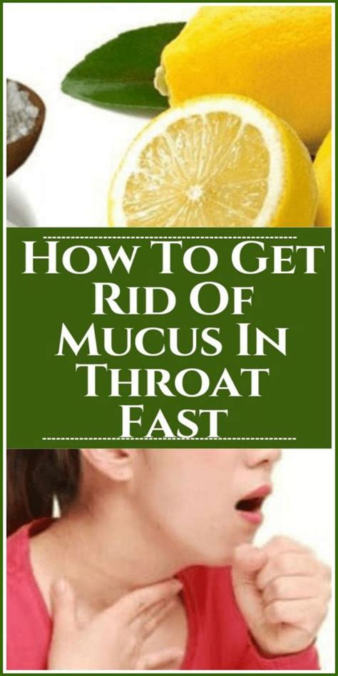 What dries up mucus the fastest?