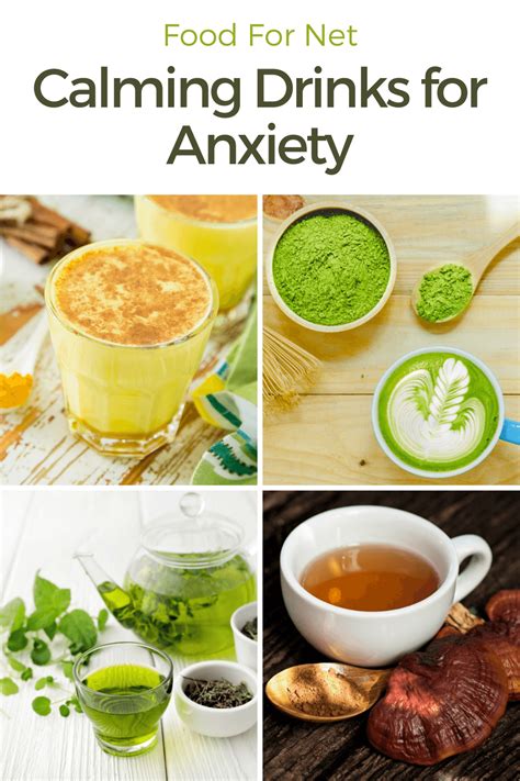 What drink calms anxiety?