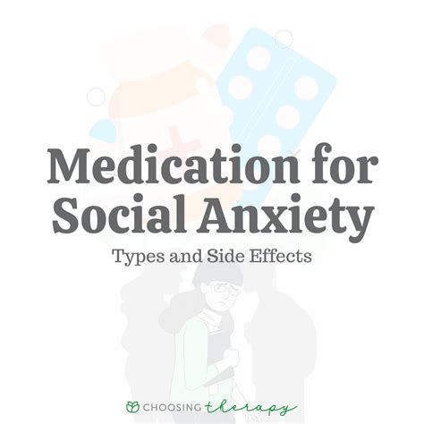 What drug is best for social anxiety?