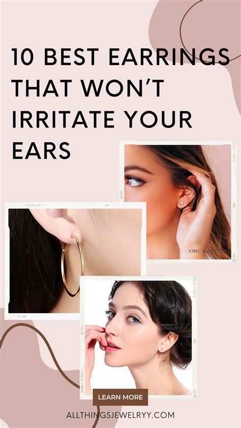 What earrings don't irritate ears?