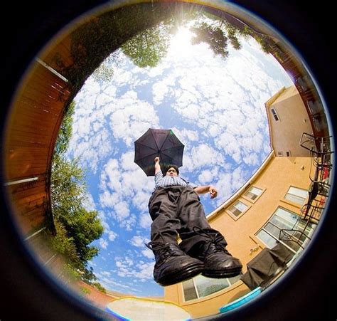 What effect does fisheye have on camera?