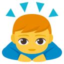 What emoji is 🙇 ♂?