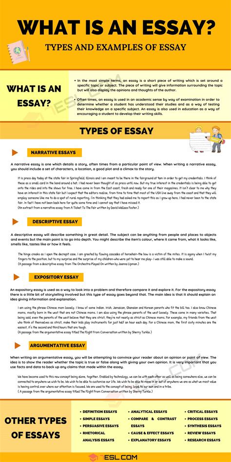 What essay looks like?