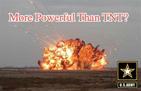What explosive is stronger than TNT?