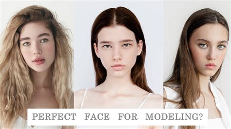 What face do models look for?