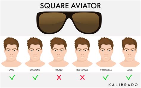 What face shape for aviator glass?