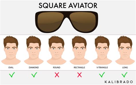 What face shape for aviator glasses?