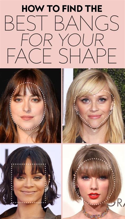 What face shape looks best with bangs?