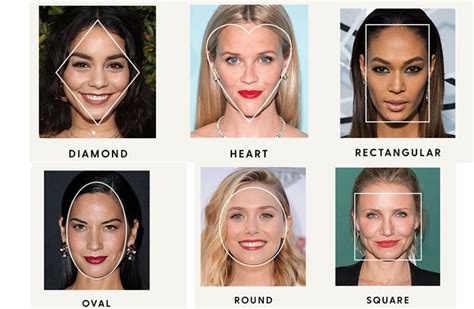 What face shapes are ideal?