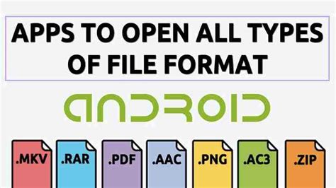 What file format is Android?