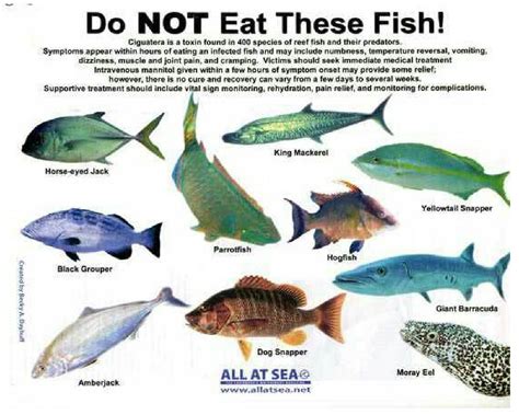 What fish Cannot be eaten?