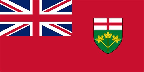 What flag looks like the Ontario flag?