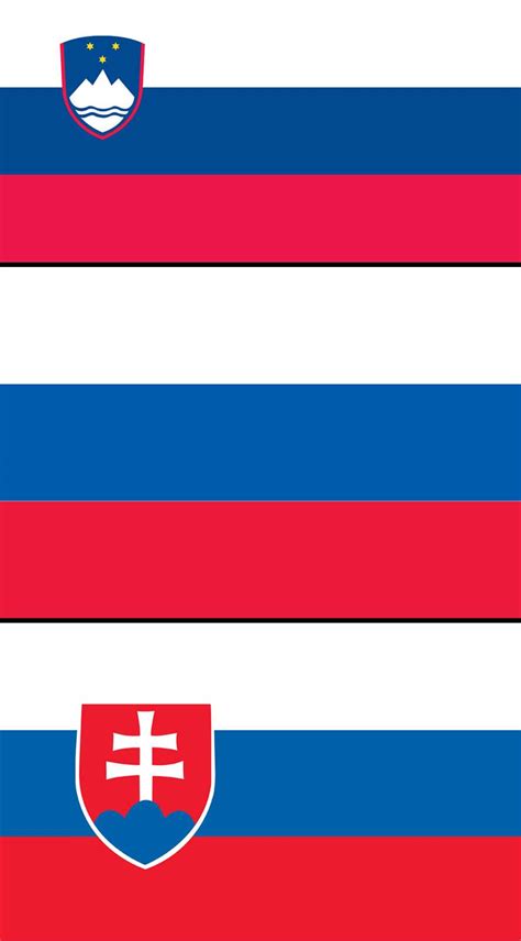 What flags look like Russia?