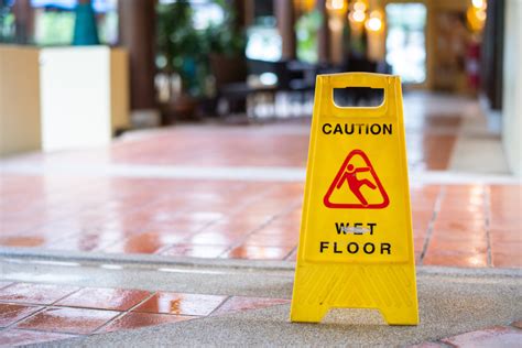 What floors are slippery?