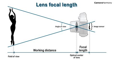 What focal length has the least distortion?