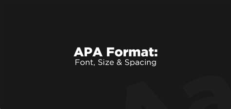 What font and size for APA?