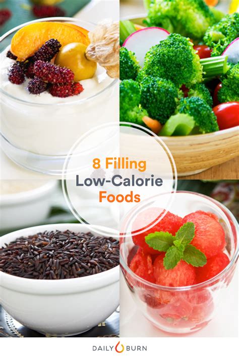 What food is filling but low in calories?