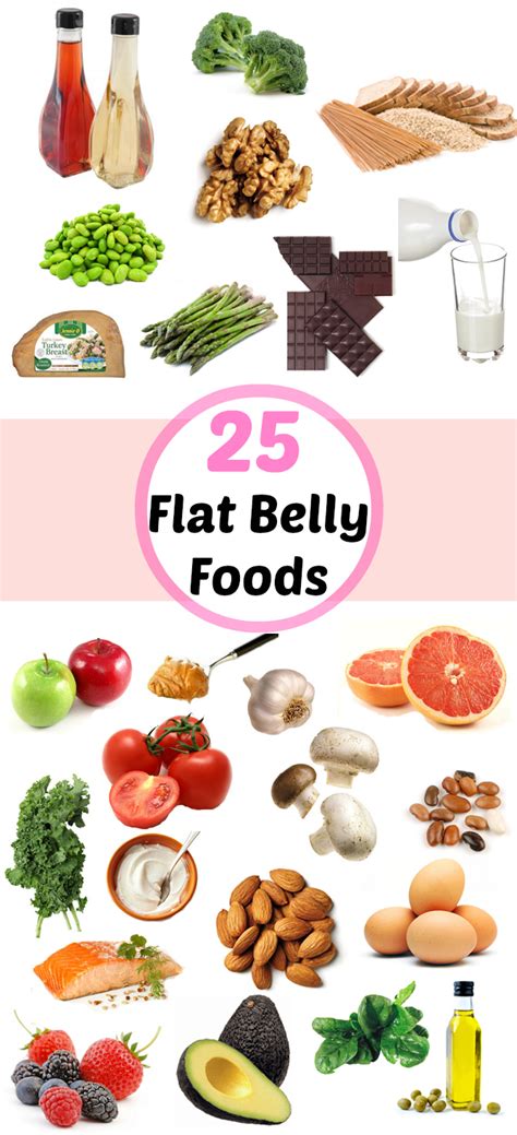 What food is good for flat tummy?