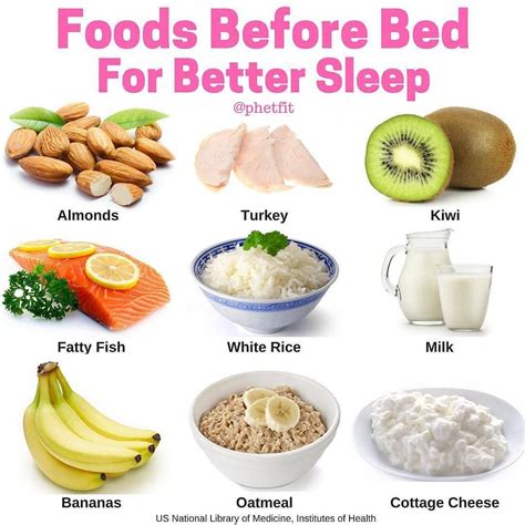 What foods are OK before bed?