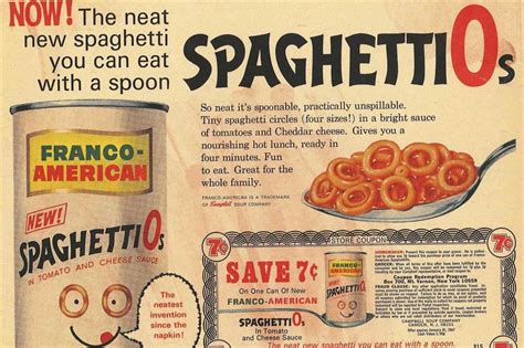 What foods came out in the 1960s?