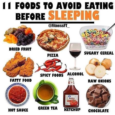 What foods cause bad sleep?